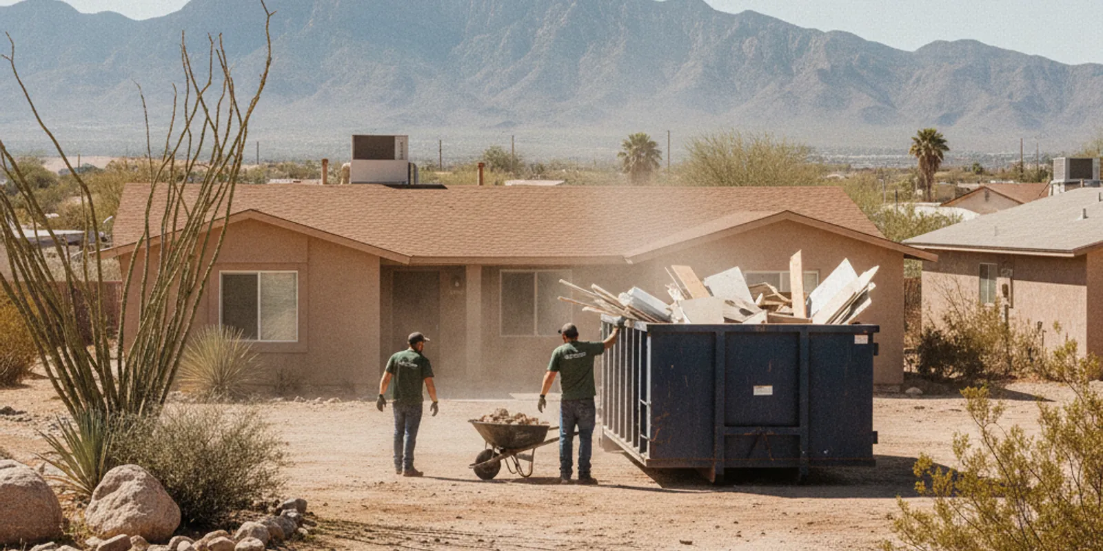 Construction Debris service in El Paso TX